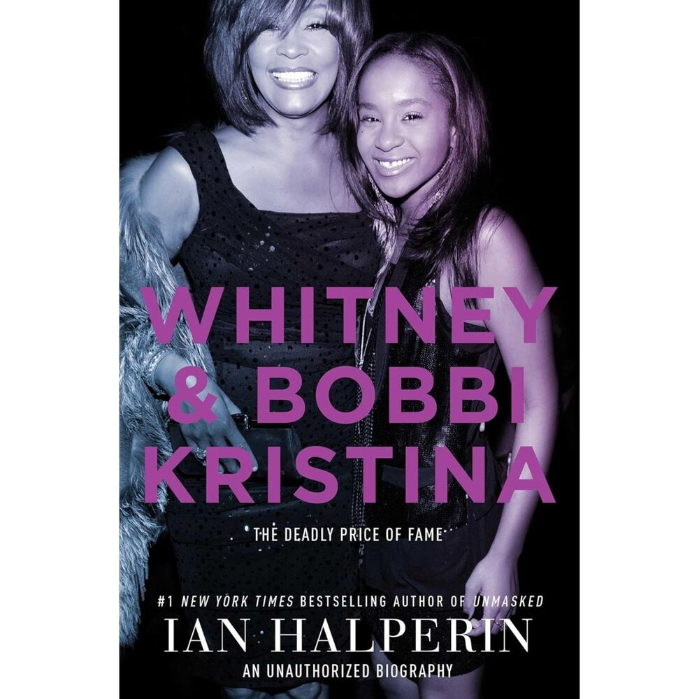 📚 Whitney and Bobbi Kristina, Halperin Book, Used Hardcover, Celebrity Bio